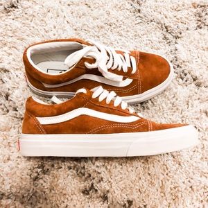 Rare color vans , pigskin